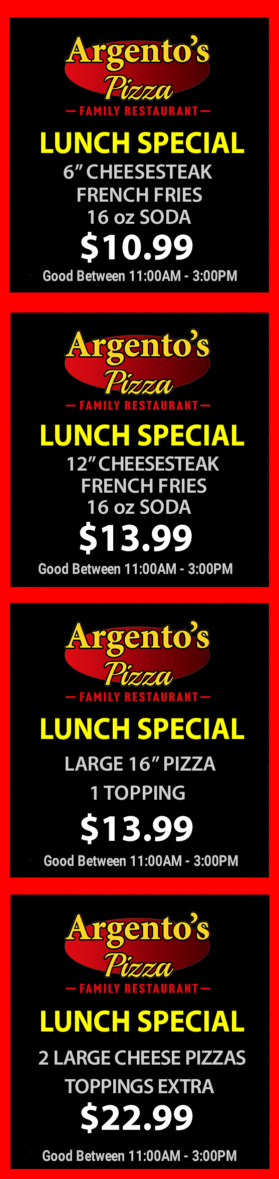 argento's pizza pottstown pa